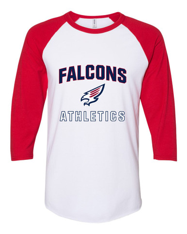 Tompkins Falcons Athletics Men's Baseball T-Shirt