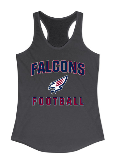 Tompkins Falcons Football #1 Women's Tank Top