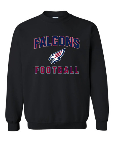 Tompkins Falcons Football #1 Men's Sweatshirt