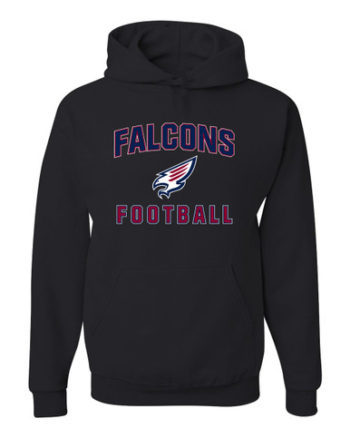 Tompkins Falcons Football #1 Men's Premium Hoodie