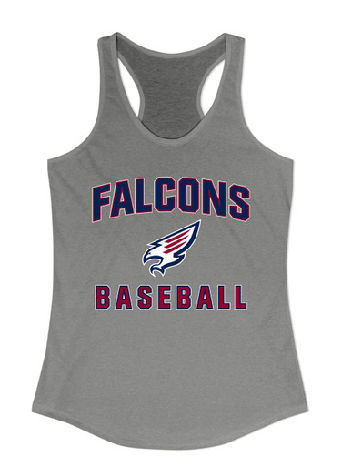 Tompkins Falcons Baseball #1 Women's Tank Top