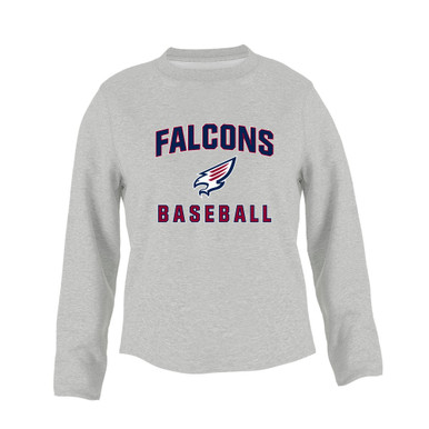 Tompkins Falcons Baseball #1 Women's Sweatshirt