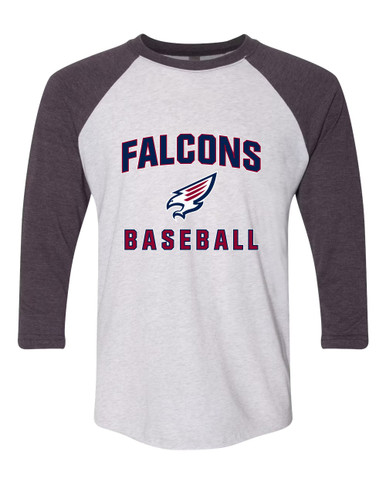 Tompkins Falcons Baseball #1 Men's Baseball T-Shirt