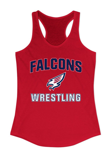 Tompkins Falcons Wrestling Women's Tank Top