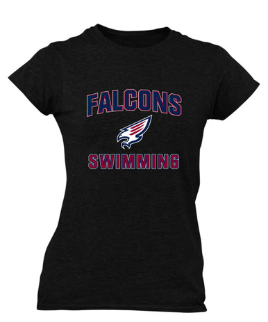 Tompkins Falcons Swimming Women's Premium SS T-Shirt