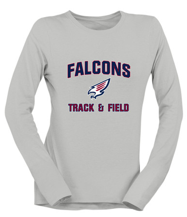 Tompkins Falcons Track & Field Women's Premium LS T-Shirt
