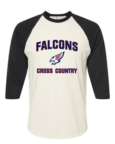 Tompkins Falcons Cross Country Women's Baseball T-Shirt
