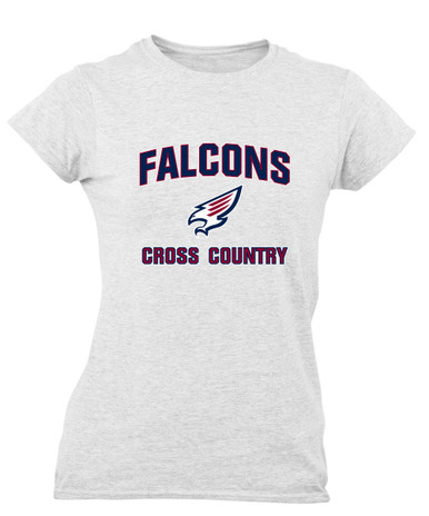 Tompkins Falcons Cross Country Women's Premium SS T-Shirt