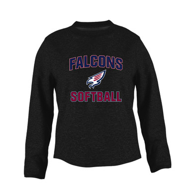 Tompkins Falcons Softball #1 Women's Sweatshirt