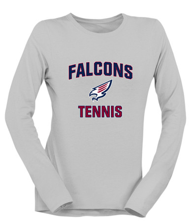 Tompkins Falcons Tennis Women's LS T-Shirt
