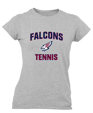 Tompkins Falcons Tennis Women's Premium SS T-Shirt