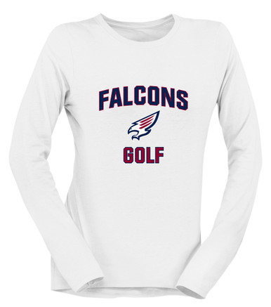 Tompkins Falcons Golf Women's LS T-Shirt