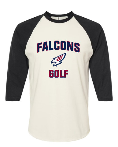 Tompkins Falcons Golf Women's Baseball T-Shirt