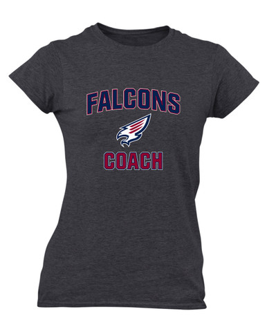 Tompkins Falcons Coach Women's Premium SS T-Shirt