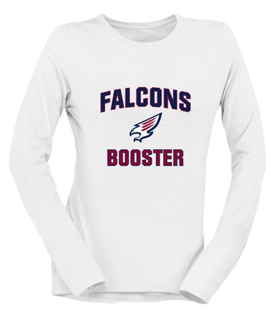 Tompkins Falcons Booster Women's LS T-Shirt