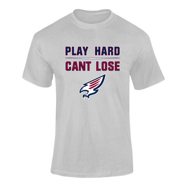 Tompkins Falcons Play Hard, Can't Lose Men's SS T-Shirt