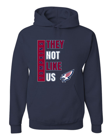 Tompkins Falcons They Not Like Us #1 Men's Premium Hoodie