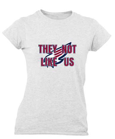 Tompkins Falcons They Not Like Us #2 Women's SS T-Shirt