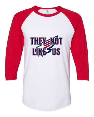 Tompkins Falcons They Not Like Us #2 Men's Baseball T-Shirt