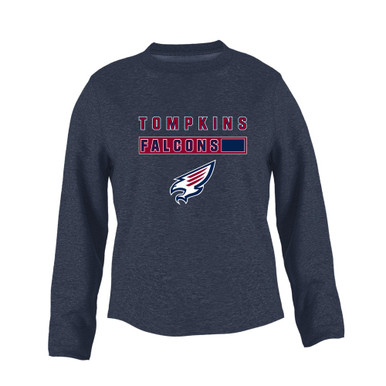 Tompkins Falcons Mascot #7 Women's Sweatshirt