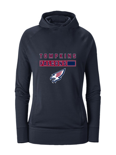 Tompkins Falcons Mascot #7 Women's Hoodie
