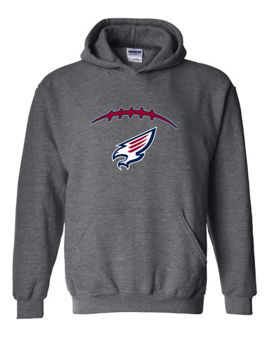 Tompkins Falcons Football #2 Men's Hoodie