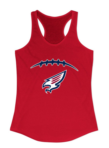 Tompkins Falcons Football #2 Women's Tank Top