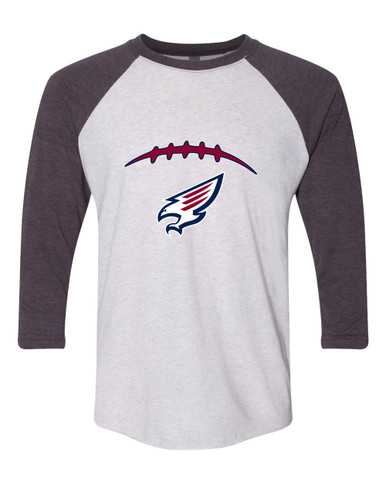 Tompkins Falcons Football #2 Men's Baseball T-Shirt