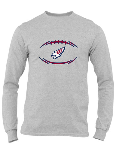 Tompkins Falcons Football #3 Men's LS T-Shirt