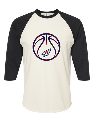 Tompkins Falcons Basketball #2 Men's Baseball T-Shirt