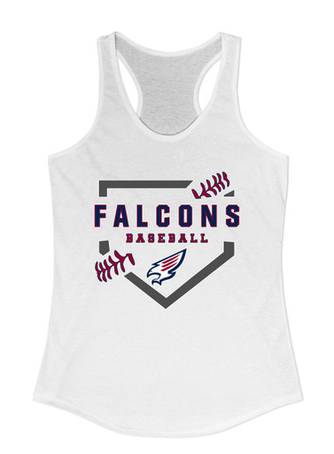 Tompkins Falcons Baseball #2 Women's Tank Top