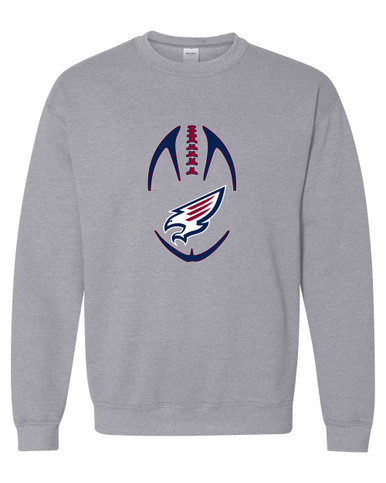 Tompkins Falcons Football #4 Men's Sweatshirt