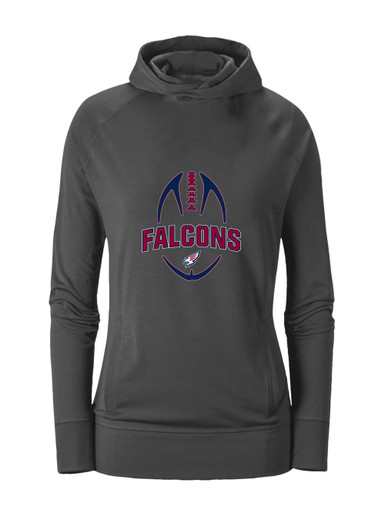 Tompkins Falcons Football #5 Women's Hoodie