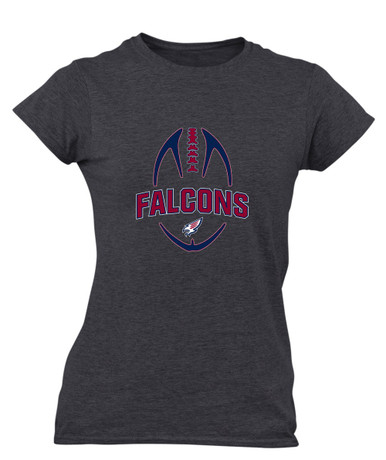 Tompkins Falcons Football #5 Women's SS T-Shirt