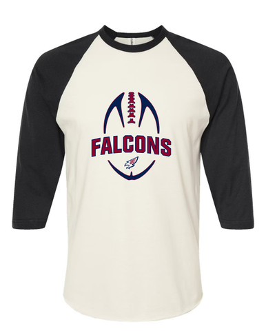Tompkins Falcons Football #5 Men's Baseball T-Shirt