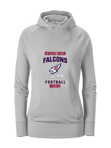 Tompkins Falcons Football #6 Women's Hoodie