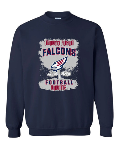 Tompkins Falcons Football #6 Men's Sweatshirt