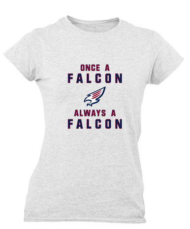 Tompkins Falcons Once A Women's SS T-Shirt