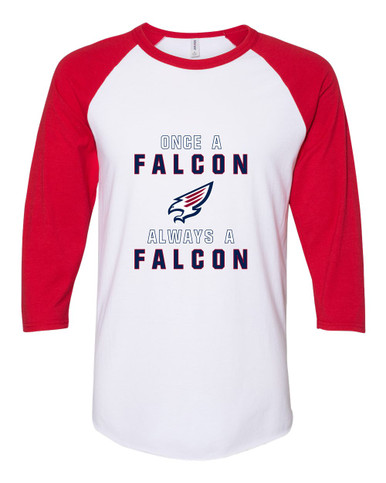 Tompkins Falcons Once A Men's Baseball T-Shirt
