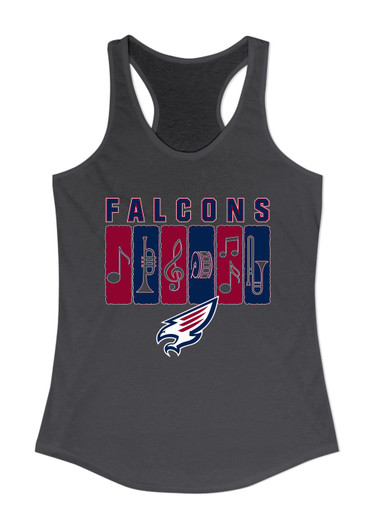 Tompkins Falcons Band # 2 Women's Tank Top