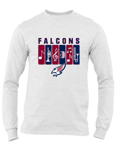 Tompkins Falcons Band # 2 Men's Premium LS T-Shirt