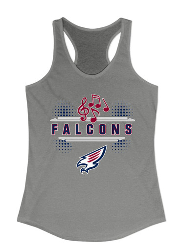 Tompkins Falcons Band # 3 Women's Tank Top