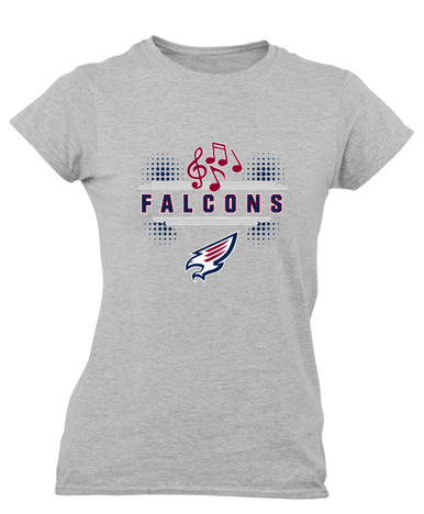 Tompkins Falcons Band # 3 Women's Premium SS T-Shirt