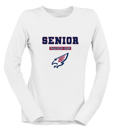 Tompkins Falcons Senior #2 Women's LS T-Shirt