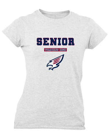 Tompkins Falcons Senior #2 Women's Premium SS T-Shirt