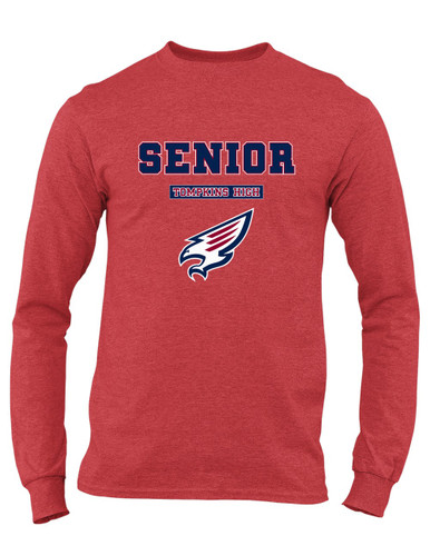 Tompkins Falcons Senior #2 Men's Premium LS T-Shirt