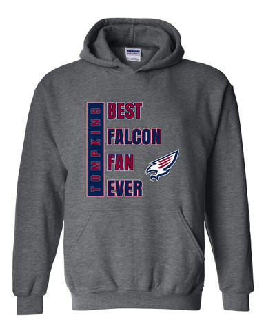 Tompkins Falcons Best Falcon Fan Men's Hoodie