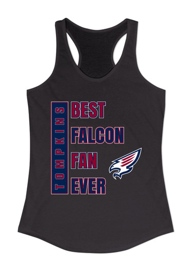 Tompkins Falcons Best Falcon Fan Women's Tank Top
