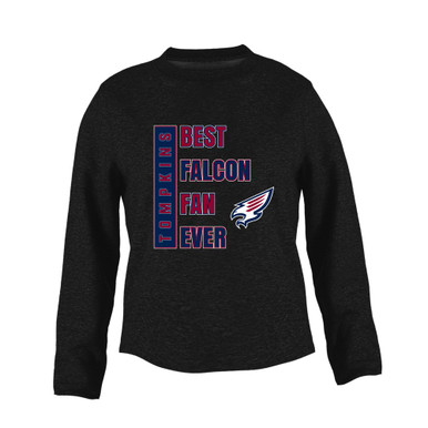 Tompkins Falcons Best Falcon Fan Women's Sweatshirt