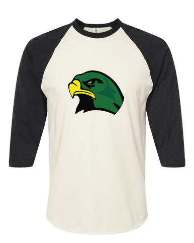 Huguenot Falcons Mascot #1 Men's Baseball T-Shirt